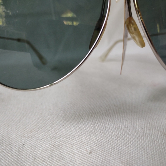 Retro Bonneau USA Silver Frame Aviator Sunglasses NWT EUC! L👀K! - Picture 12 of 15